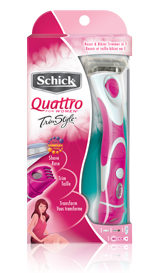 Schick® Quattro® for Women® TrimStyle®
